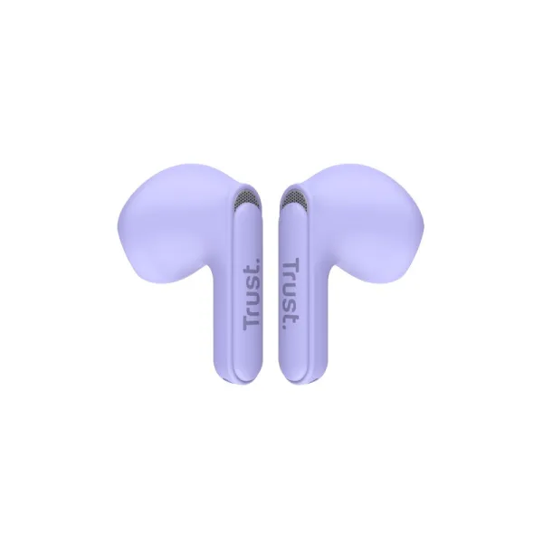 Trust Yavi - Wireless Earbuds Bluetooth TWS with Charging Case & ENC (Purple)