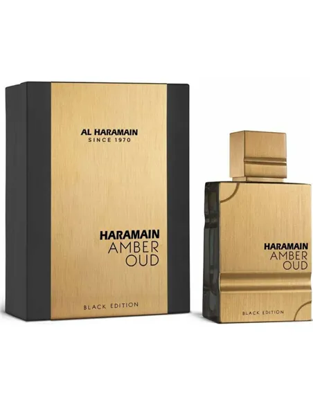 Unisex Perfume Al Haramain EDP Amber Oud Black Edition 200 ml