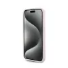 Karl Lagerfeld Diagonal Quilted Script - Case for iPhone 15 Pro Max (Pink)