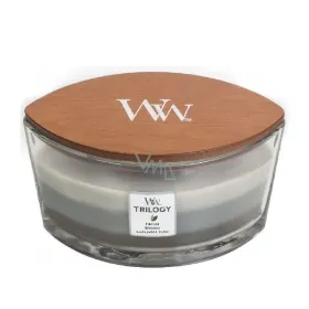Scented Candle Woodwick Trilogy Ellipse Warm Woods