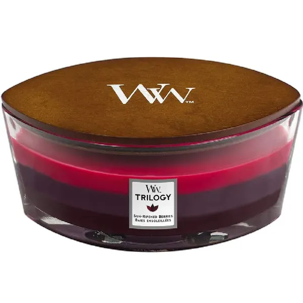 Ароматизированная свеча Woodwick Trilogy Ellipse Candles