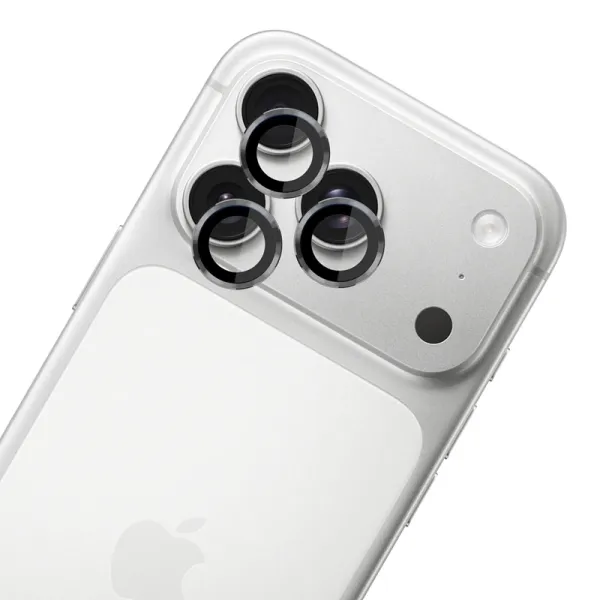 3mk Lens Protection Pro - Camera Lens Glass for iPhone 17 Pro / iPhone 17 Pro Max (Titanium Gray)