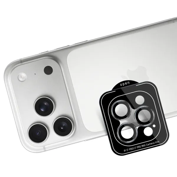 3mk Lens Protection Pro - Camera Lens Glass for iPhone 17 Pro / iPhone 17 Pro Max (Titanium Gray)