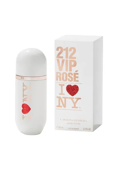 Women's Perfume Carolina Herrera 212 VIP Rosé Love NY EDP 80 ml