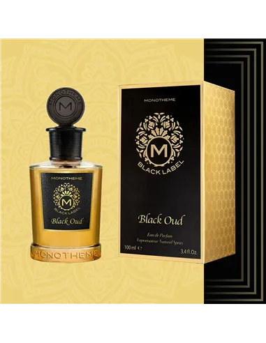 Unisex Perfume Monotheme Venezia BLACK LABEL Black Oud EDP 100 ml