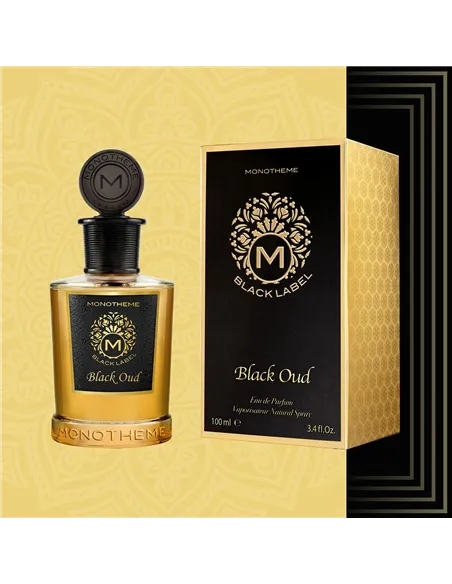 Unisex Perfume Monotheme Venezia BLACK LABEL Black Oud EDP 100 ml