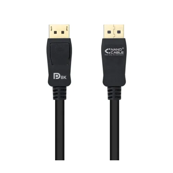 DisplayPort-kaapeli NANOCABLE 10.15.2501 HDR 8K Ultra HD Musta 1 m
