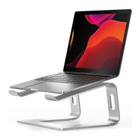 Crong AluBench – Aluminum Laptop Stand (Silver)