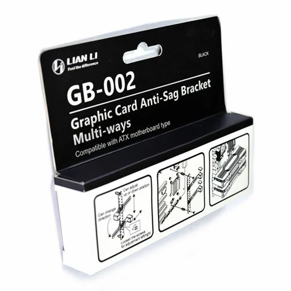 Grafisko Karšu Atbalsts Lian-Li GB-002 Melns 3600 W