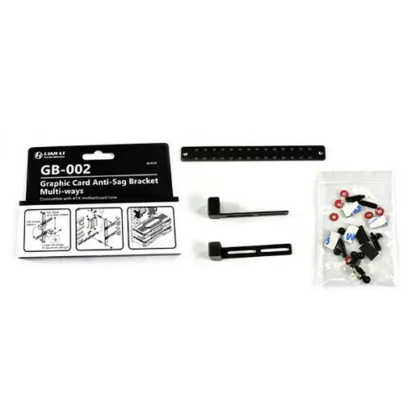 Support for Graphics Cards Lian-Li GB-002 Black 3600 W