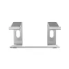 Crong AluBench – Aluminum Laptop Stand (Silver)