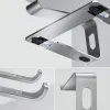 Crong AluBench – Aluminum Laptop Stand (Silver)