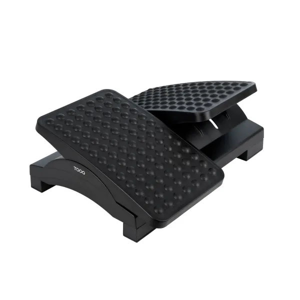 Ergonoomiline Jalatugi TooQ TQFR0604-B Must