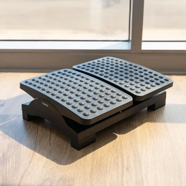 Ergonoomiline Jalatugi TooQ TQFR0604-B Must