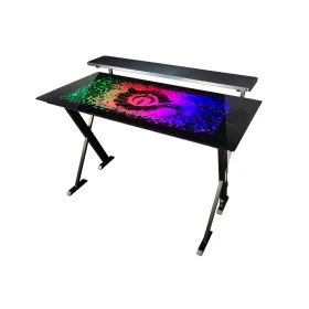 Galds Gaming Talius Warship X1 120 x 60 x 76 cm Melns Tērauds