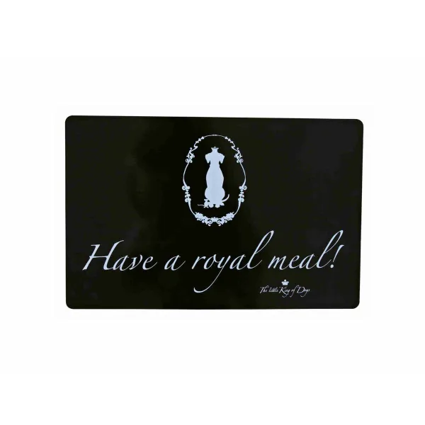 Pöytäliina Trixie Have a royal meal Musta Muovinen 44 × 28 cm