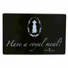 Pöytäliina Trixie Have a royal meal Musta Muovinen 44 × 28 cm