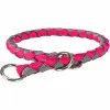 Apmācības kaklasiksna Trixie Cavo Grafīts Fuksija 30-36 cm