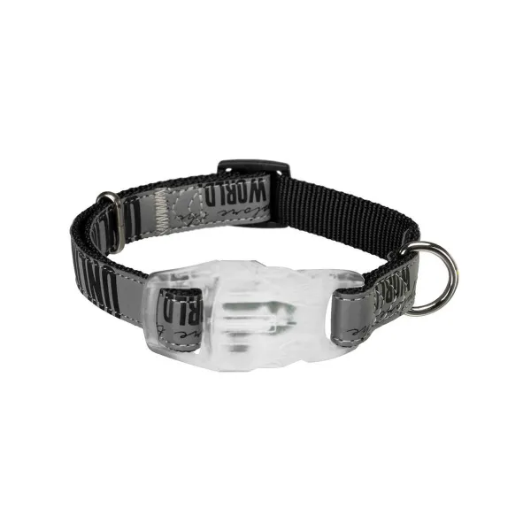 Светодиодный ошейник для домашних животных Trixie Explore USB Чёрный S/M 30-45 cm