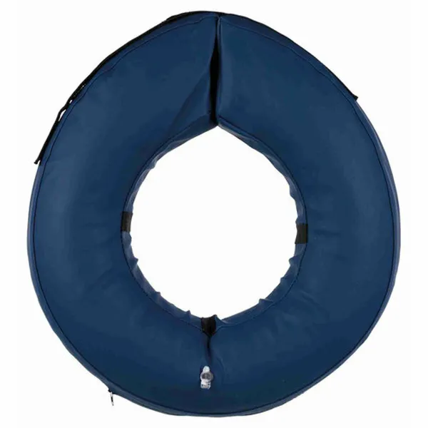 Aizsargājošā apkakle sunim Trixie Zils Piepūšams (40-45 cm)