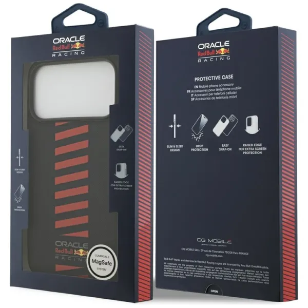Red Bull Meshed Powerbar MagSafe - iPhone 17 Pro Max Case (Navy Blue)