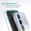 Speck Presidio Perfect-Clear Magnet - Samsung Galaxy S25+ / S24+ MagSafe Case (Clear / Chrome Finish / Serene Silver)