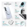 Speck Presidio Perfect-Clear Magnet - Samsung Galaxy S25+ / S24+ MagSafe Case (Clear / Chrome Finish / Serene Silver)