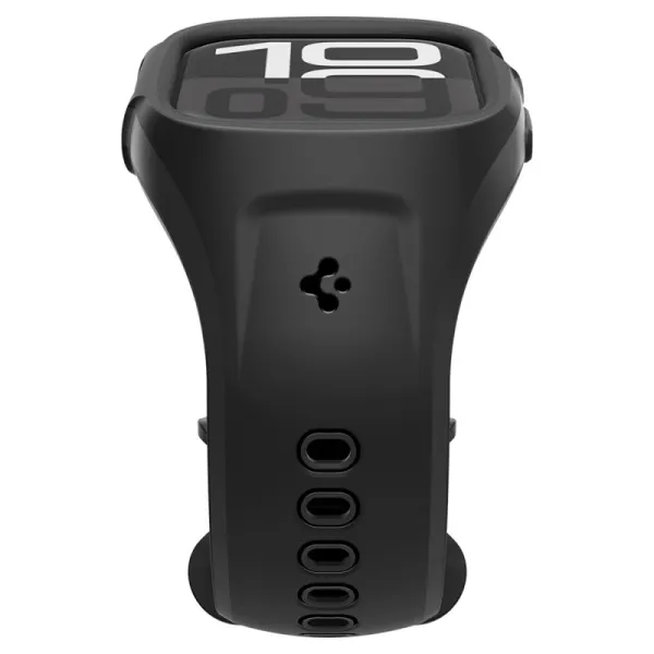 Spigen Liquid Air Pro - Strap with Case for Apple Watch 10 46 mm (Matte Black)