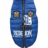 Dog coat Trixie Saint-Malo Blue S