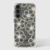 Case-Mate Floral Gems - Case for Samsung Galaxy S23 FE 5G (Gold)