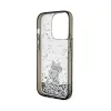 Karl Lagerfeld Liquid Glitter Choupette - Case for iPhone 14 Pro (Transparent)