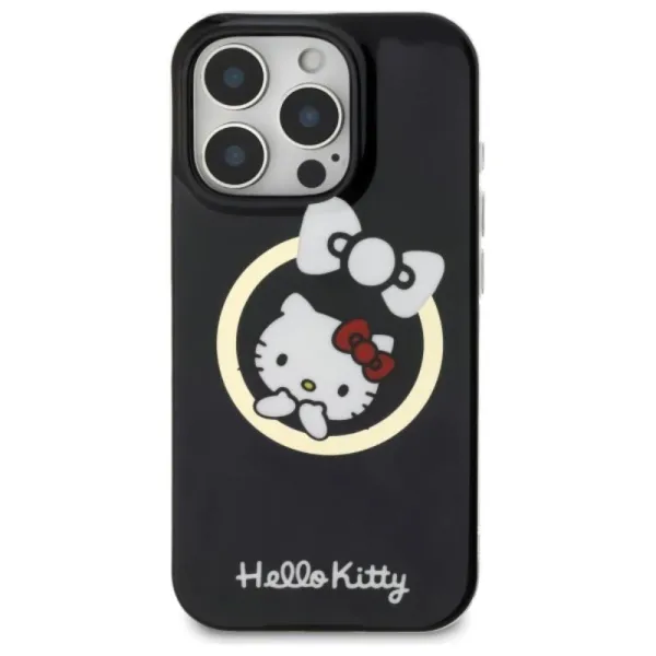 Hello Kitty IML Fun Bow MagSafe - Case for iPhone 16 Pro (black)