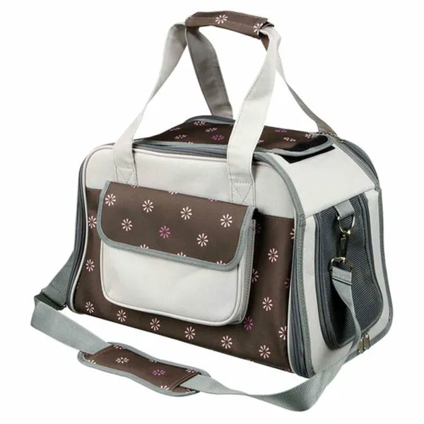 Käsilaukku lemmikille Trixie Libby Ruskea Harmaa 25 × 27 × 42 CM