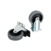 Wheels Trixie Black Plastic Carrier (4 Units) (4 Pieces)