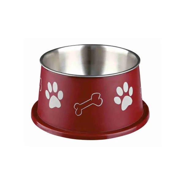 Dog Feeder Trixie Stainless steel 900 ml 0,9 l
