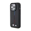 BMW Quilted Tricolor - Case for iPhone 15 Pro (Black)