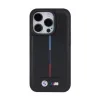 BMW Quilted Tricolor - Case for iPhone 15 Pro (Black)