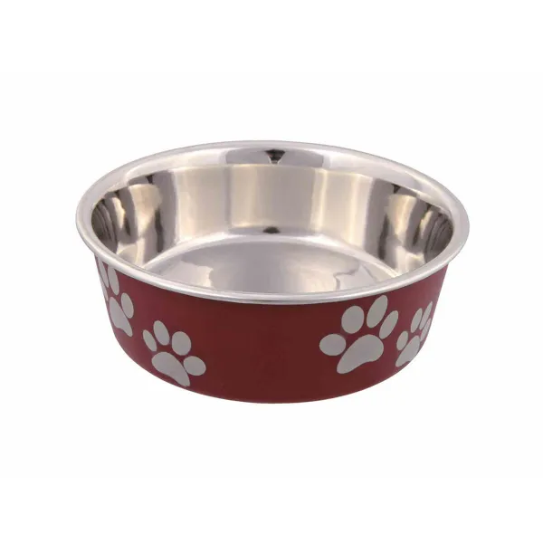 Koiran ruoka-annostelija Trixie Ruostumaton teräs Ø 14 cm 450 ml