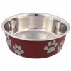 Koiran ruoka-annostelija Trixie Ruostumaton teräs Ø 14 cm 450 ml