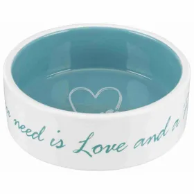 Koiran ruoka-annostelija Trixie Pet's Home Sininen Kerma Ø 12 cm 300 ml