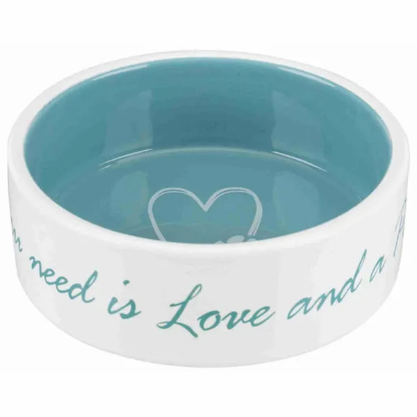 Suņu barotava Trixie Pet's Home Zils Krēmkrāsa Ø 12 cm 300 ml