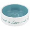 Koiran ruoka-annostelija Trixie Pet's Home Sininen Kerma Ø 12 cm 300 ml