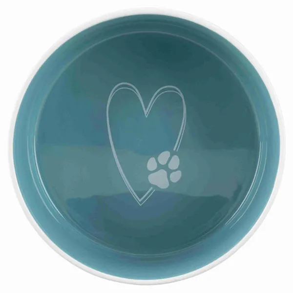 Dog Feeder Trixie Pet's Home Blue Cream Ø 12 cm 300 ml
