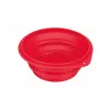 Folding Pet Bowl Trixie Travel Silicone 1 L Blue Red
