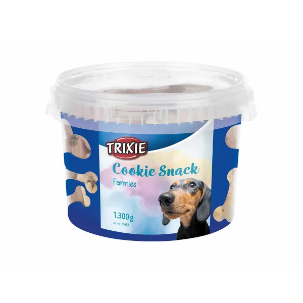 Užkandis šunims Trixie Cookie Snack Farmies Višta 1,3 kg