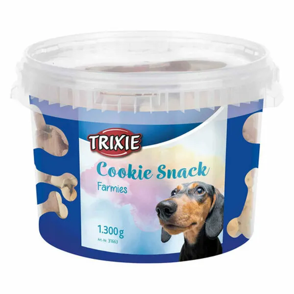 Užkandis šunims Trixie Cookie Snack Farmies Višta 1,3 kg