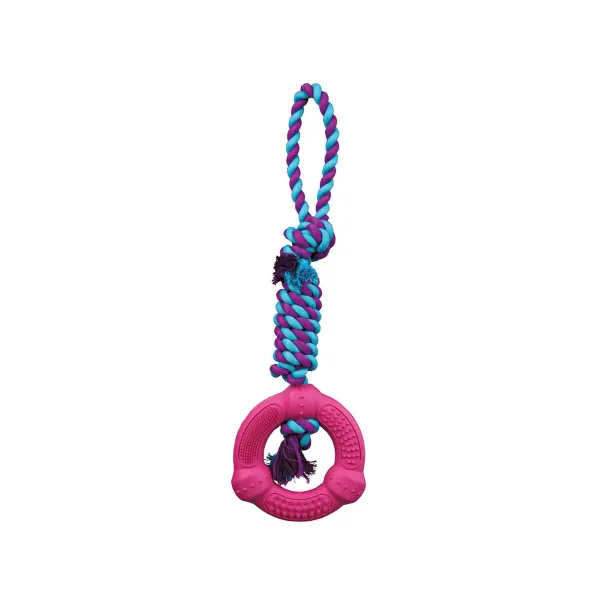 Прорезыватель для зубов для собак Trixie полиэстер Хлопок Ø 12 × 41 CM