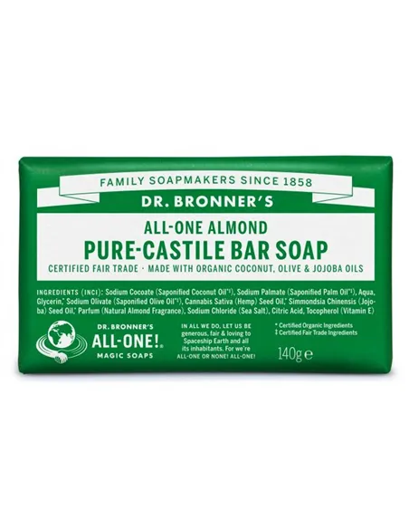 Soap Cake Dr Bronner's 140 g Almonds