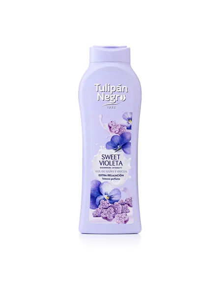 Shower Gel Tulipán Negro Sweet 650 ml Violet