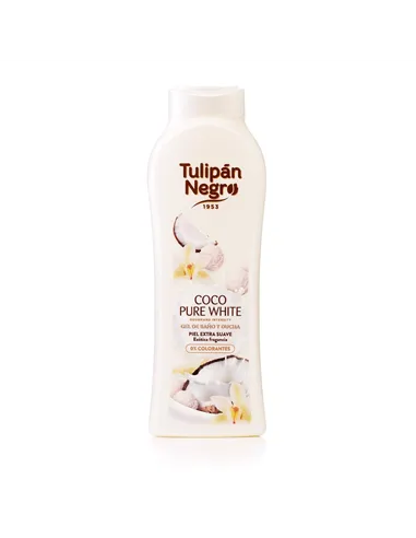 Shower Gel Tulipán Negro Pure White 650 ml Coconut